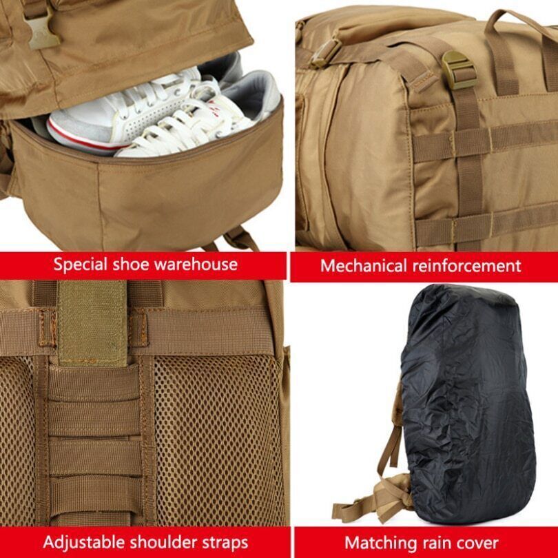 Military Tactics Backpack Man Climbing Men Oxford Backpacks Men's Travel Bag