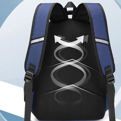 50L Schoolbag Primary School Students Spine Protection Super Light Backpack Boys