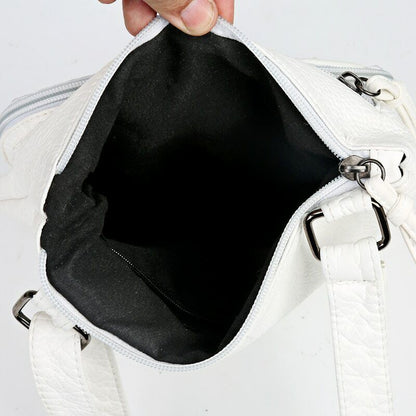 Women's Phone Flap Coin Purse Casual PU Leather Shoulder Bag Crossbody Bag Soft