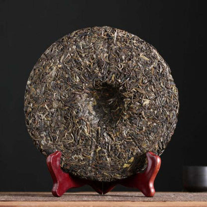 357g Pu'er Raw Tea Laobanzhang Puerh Shengcha Cake Yunnan Organic Old Pu-erh Tea
