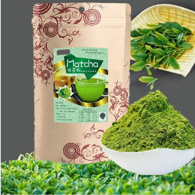 100g Matcha Japanese Natural Organic Green Tea Powder Slimming Tea Healthy Food