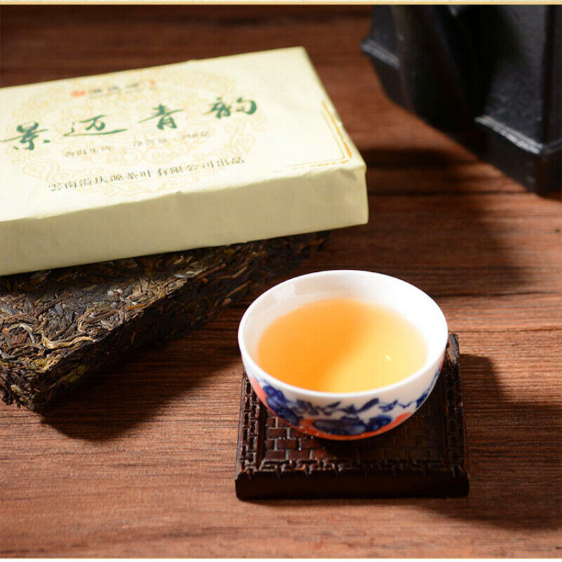 YunnanPu'er tea brick healthy drink top quality bioChaPu-erhgreen tea250g-