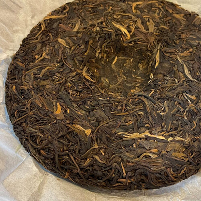 Puerh,2017, Mengku Gushu Pu 'er tea (raw tea), 357g,Raw