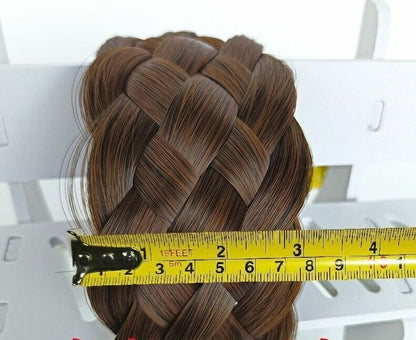 Headband Six-Strand Fishbone Braid Wig Non-Slip Widened Twist Thickened Hairband