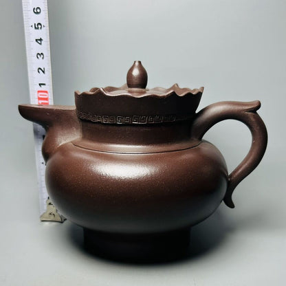 Vintage Chinese Yixing Purple Clay Teapot Zisha Ceremony Fashion Gift Teaware