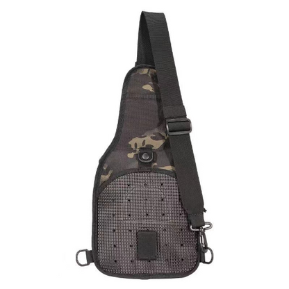 Men's Tactical Chest Bag Outdoor Hiking Climbing Backpack 600D Shoulder Bag