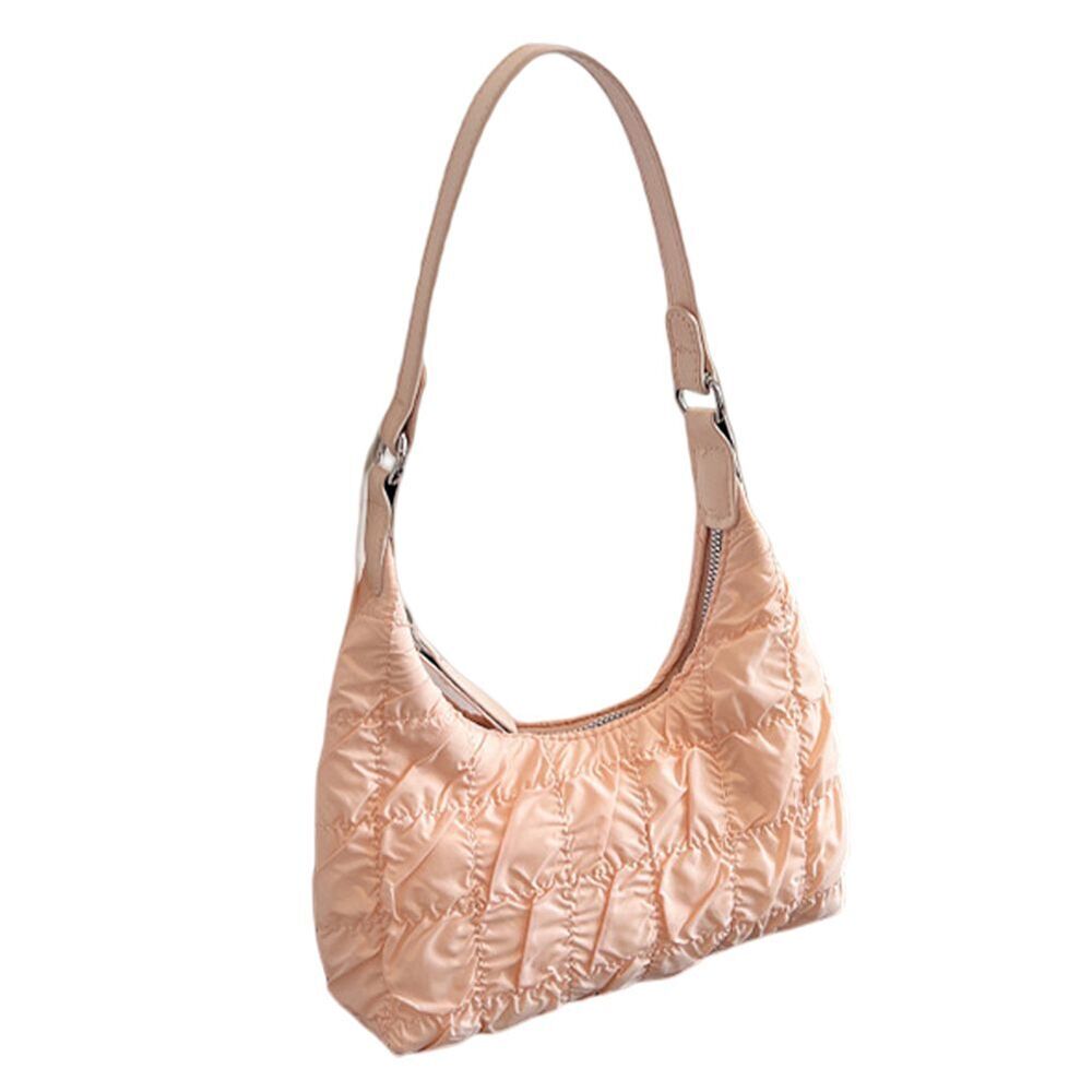 Shoulder Bag Stitching Embroidery Pillow Crossbody Bag Large Nylon Waterproof