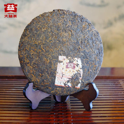 7572 Menghai Dayi Puer Tea Ripe Cake Yunnan Pu'er TAETEA Pu-erh China 2008,357g