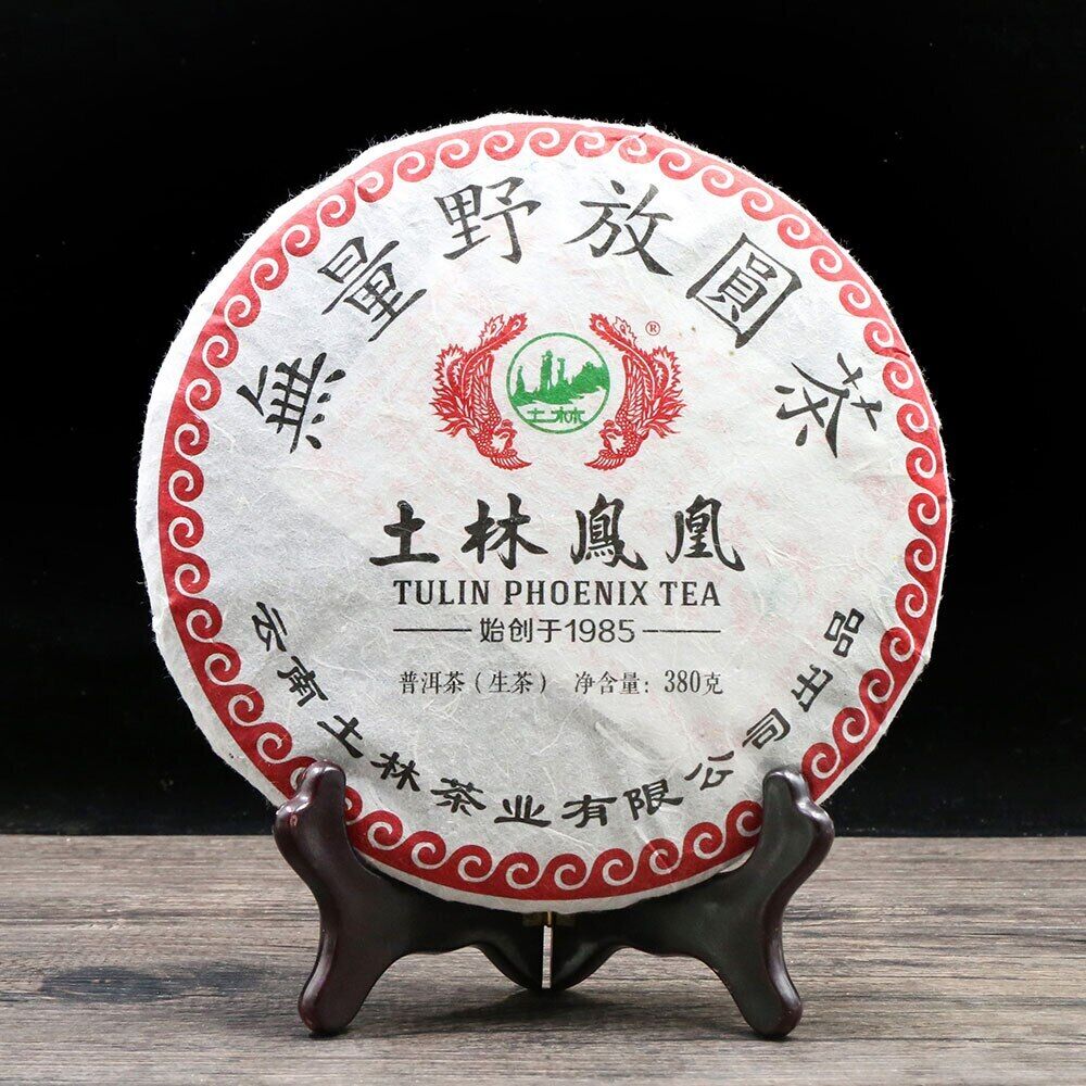 TuLin Phoenix Raw Puer Tea Natural Wild Tree Sheng Puerh Tea 380g