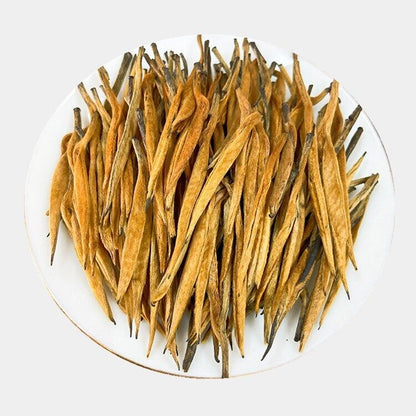 Dian Hong Gold Needle Jinya Golden Monkey Chinese Tea Yunnan Black Tea 150g