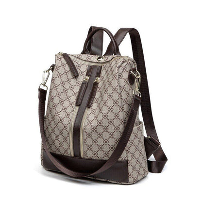 Women Pack Bag Bags Brand Design Monogram Anti-theft Backpack Girl Printing