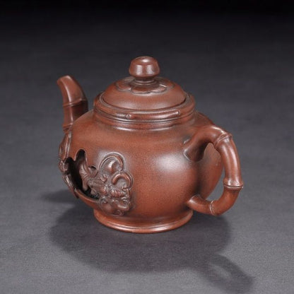 Vintage Chinese Yixing Purple Clay Teapot Zisha Ceremony Teaware Collection Rare