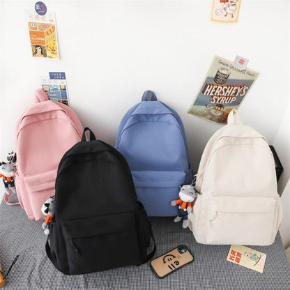 Backpack High Quality Nylon School Bag Large Outdoor Travel Bookbags 43*13*31 CM