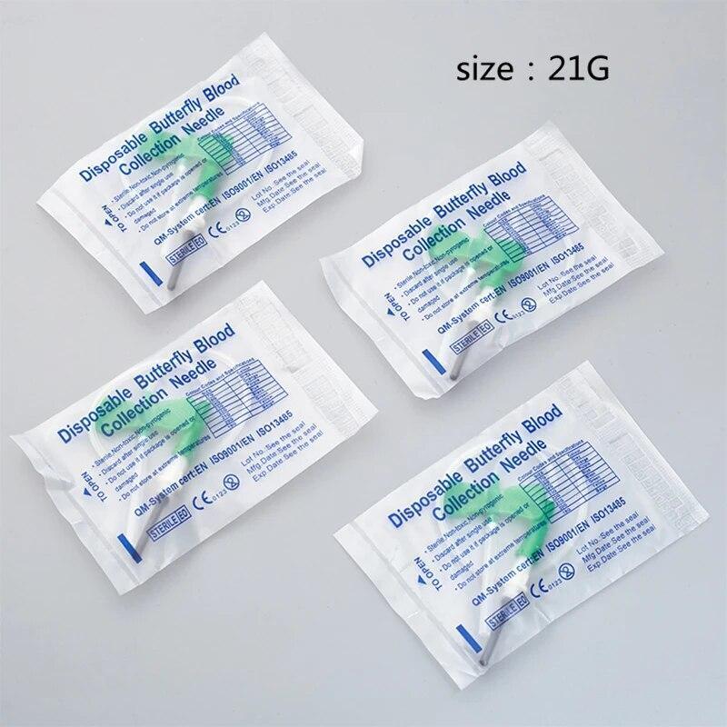 Medical Butterfly Needle Vacuum Needle Holder Safety 10set