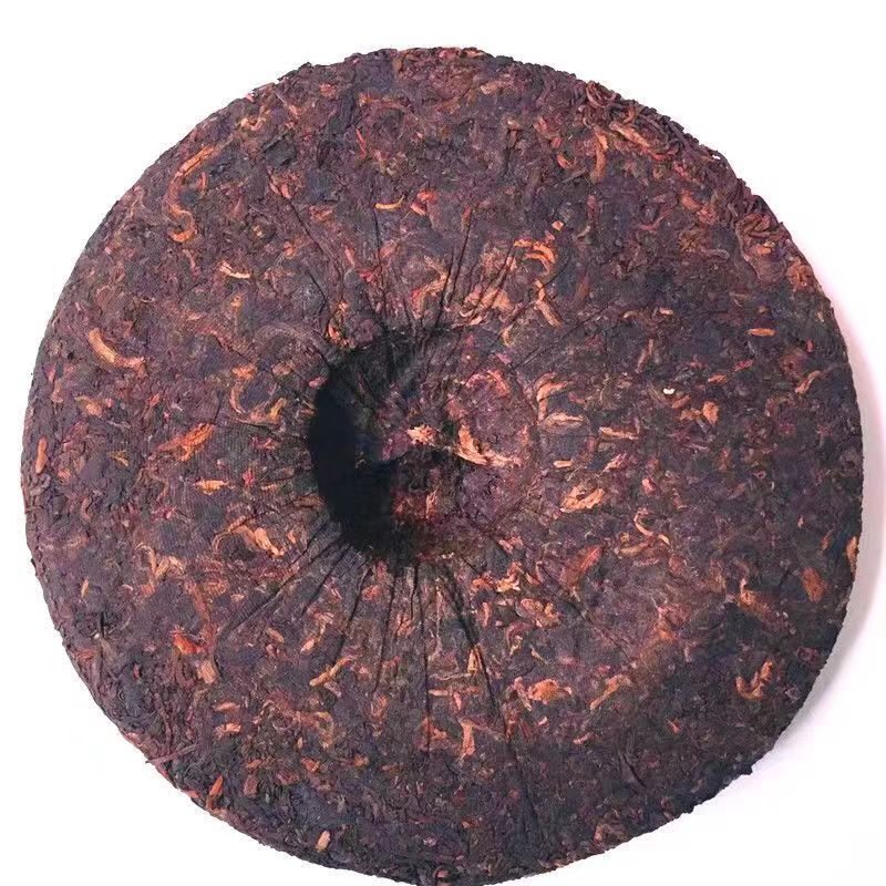 357g Yunnan Puerh Ripe Tea 1998 Iceland Cooked Pu-erh Tea Cake Premium Pu'er Tea