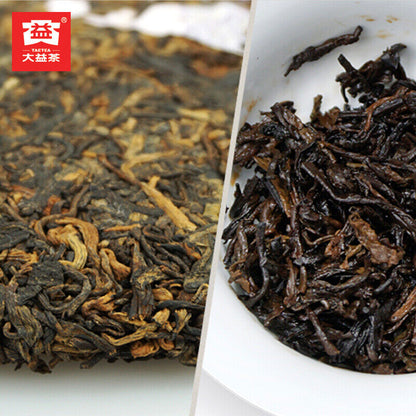 LEGEND OF FLYING TIGERS 2015 REAL Menghai Dayi Pu-erh Puer Ripe Pu Er Tea 357g