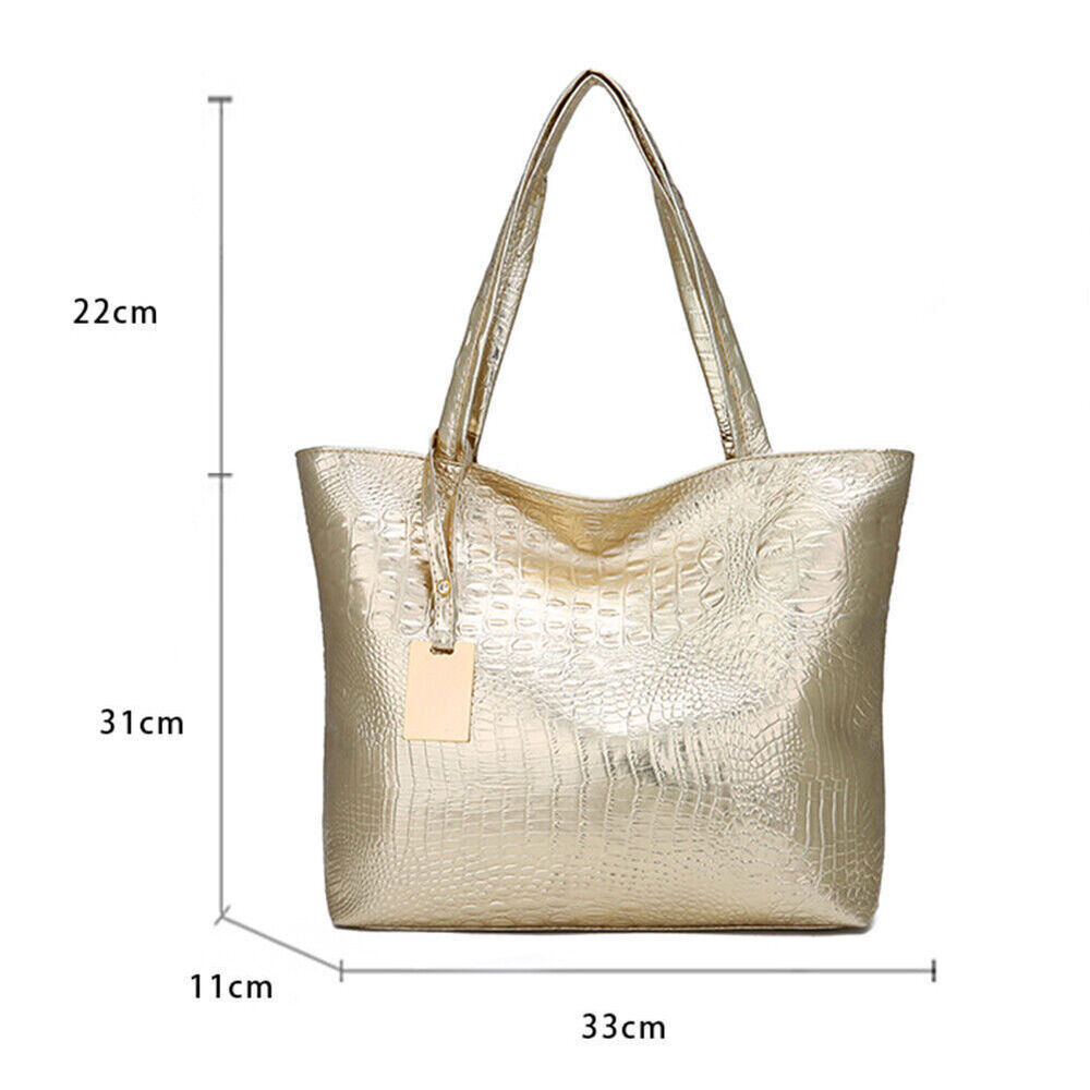 Women Handbag Pattern PU Leather Shoulder Bag Ladies Zipper Handbags Female