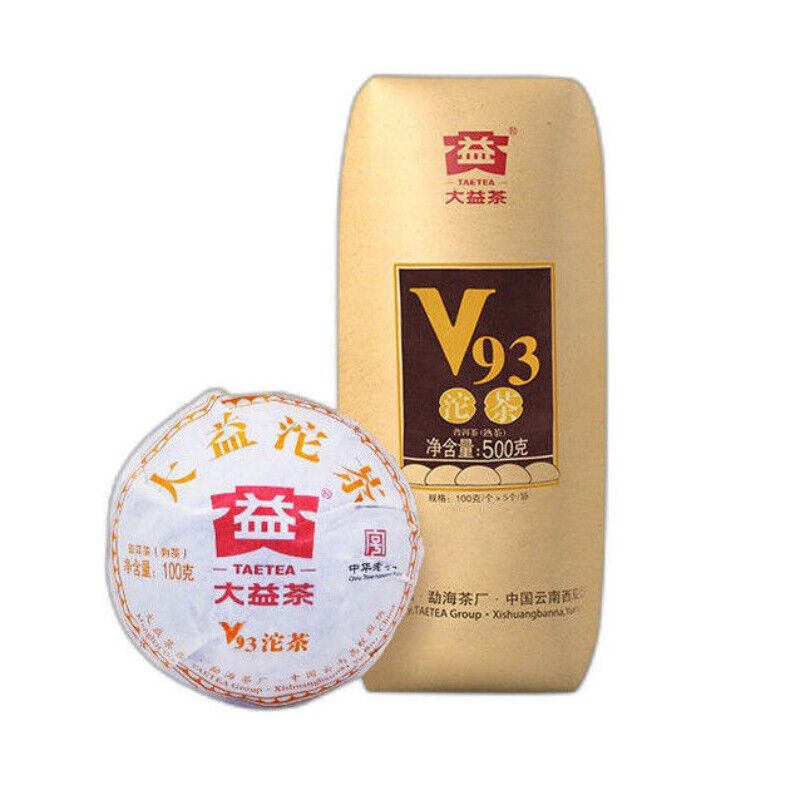 2024 Menghai Dayi Ripe Pu-erh Tea Tuo Cha Puer Ripe Tuocha * Pu Erh V93 Tea