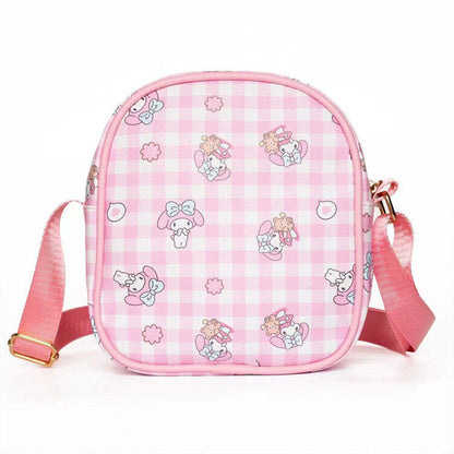 hellokitty kuromi PU fashion shoulder bag kids storage bag outdoor bag POUCH