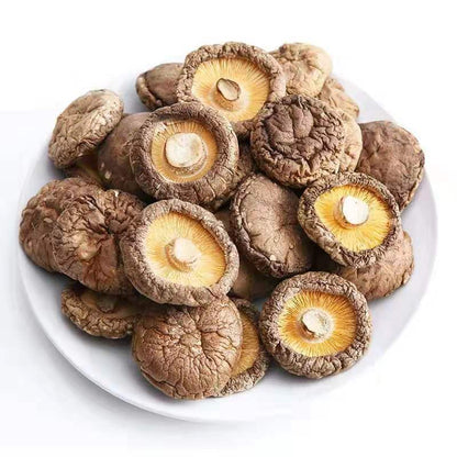 Dried Shiitake Mushrooms Organic Grown Mushrooms Premium Natural Fungus