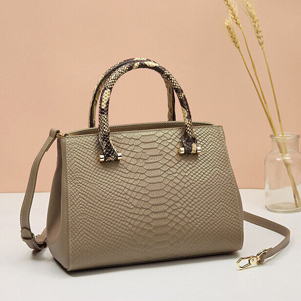 Top Cow Leather Women's Bag, Crocodile Pattern Evening Party Bag Crossbody Bags