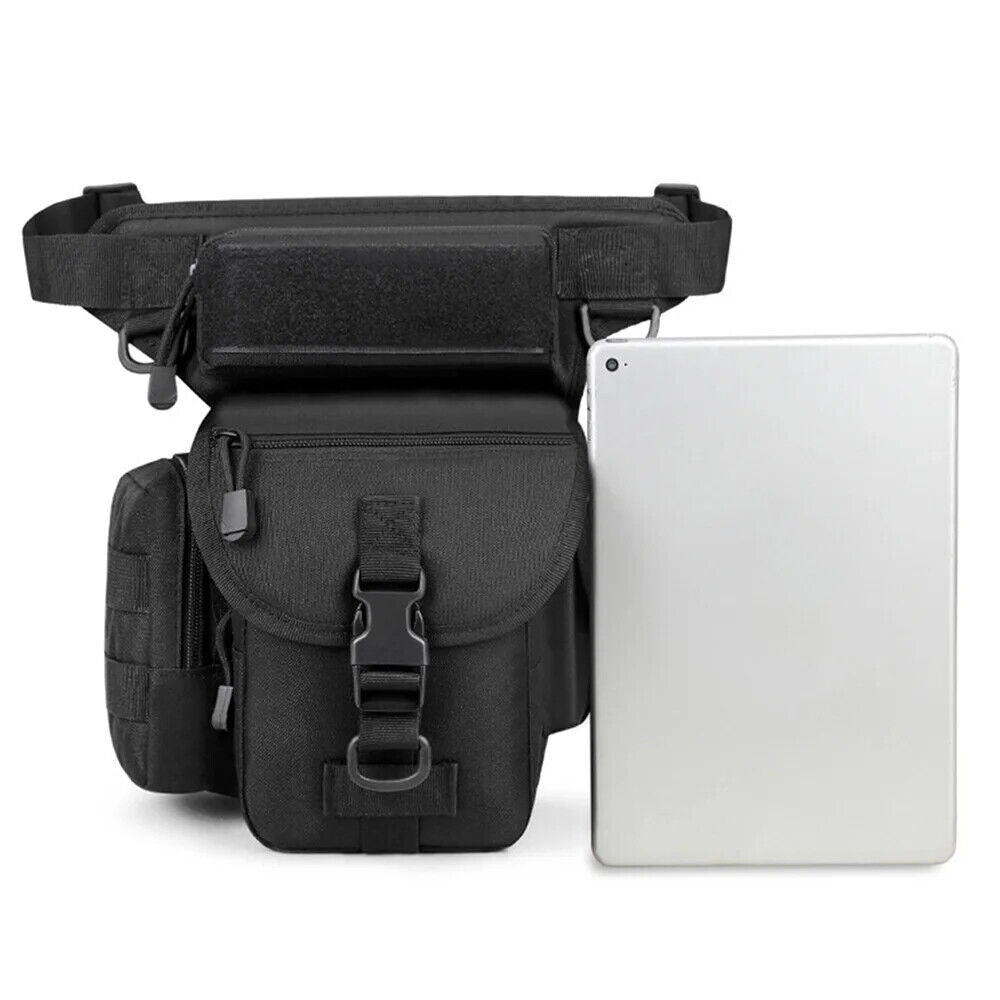 Men Waist Pack Leg Bag Military Tactical Camera Sports Travel Male Hip Bags