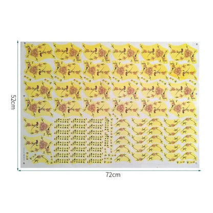 Ceramic Decal Pottery Clay Transfer Paper DIY Glaze Porcelain Underglaze 50x70cm