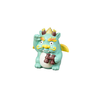 2024 Chinese Zodiac Dragon Resin Statue Year Gift Home Car Mascot Decor Ornament