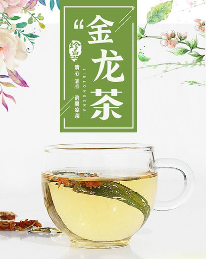 Golden Dragon Tea Organic Herbal Tea Rohypnol Flower Stevia