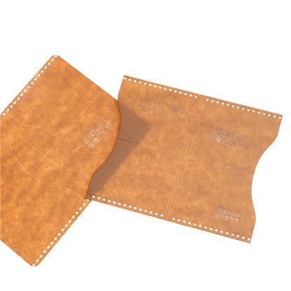 2pcs Acrylic Clear Craft Pattern Template Tool For Leather Wallet Bag-ca