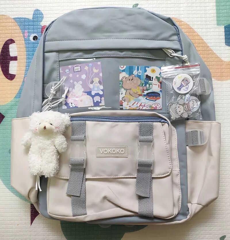 Women Backpack Teenager Girl BookBag Laptop Rucksack Student School Bag Female