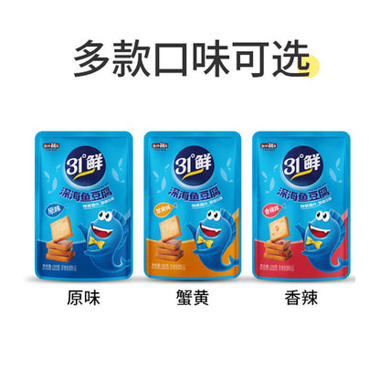 盐津铺子鱼豆腐豆干零食休闲食品 Yanjin Shop Fish Bean Curd Bean Dry Snack Snack Food