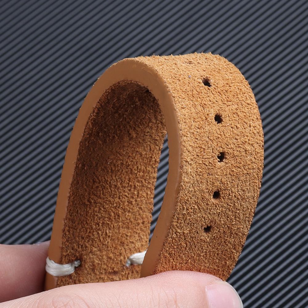 Suede Leather Watch Strap 18mm 20mm 22mm Premium Replacement Band for Watches