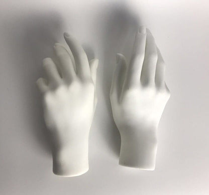 Hand Mannequin Female Arm Display Base Gloves Jewelry Models 21cm Plastic 1 Pair