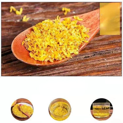 80g Natural Osmanthus Herb Flower Tea Fragrant Whole Osmanthus Herbal Floral Tea