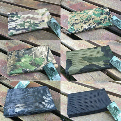 Outdoor Scarf Cotton Camouflage Tactical Mesh Face Veil Camping Hunting Hiking