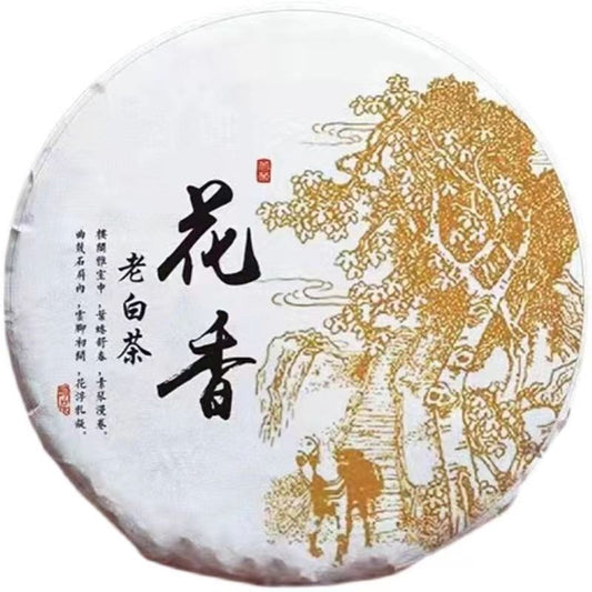 300g Fuding Organic Old White Tea Cake Shoumei White Tea High Mountain Green Tea