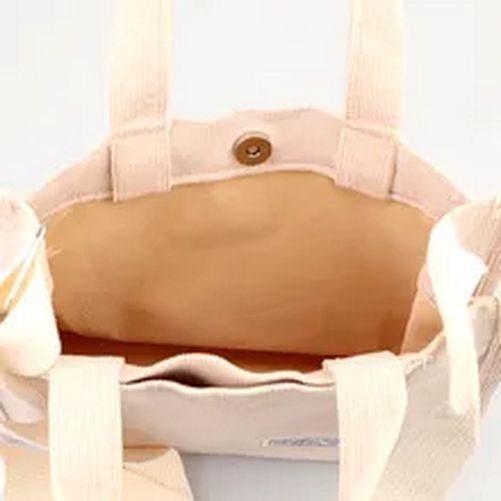 Handbag Corduroy Ladies Bag Single Shoulder Bag Buckle Messenger Small Square