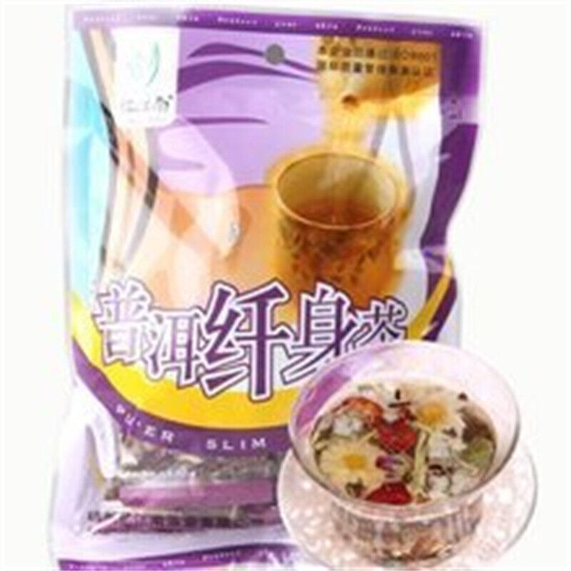 10PCS / bag 100g Herbal Tea Organic Puer Tea Flower Tea To Weight Loss Slimming