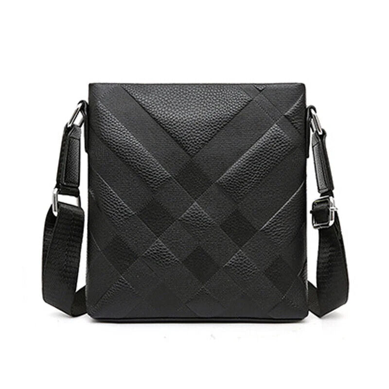 Man Messenger Business Shoulder Bags Cowhide Crossbody Male Men's Handbag