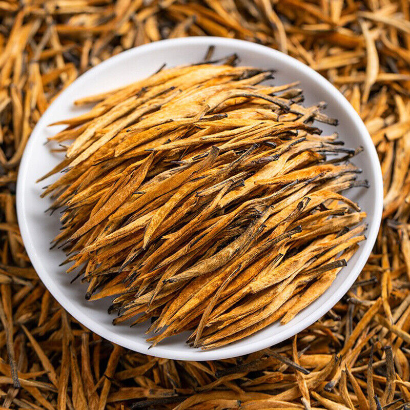 250g Supreme Yunnan Gold Needle Dian Hong Golden Tip Dianhong Black Tea