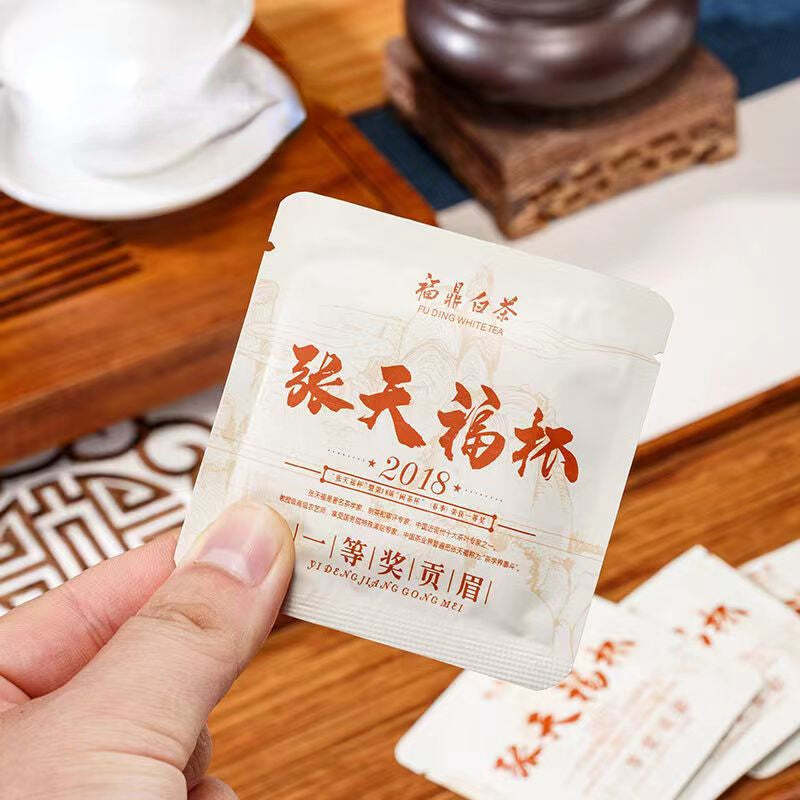 30Pcs Mini Fuding White Tea Chinese Gongmei White Tea Brick One Piece One Cup