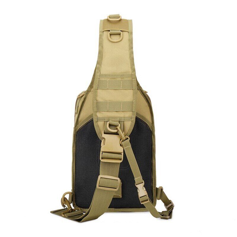 Men Shoulder Chest Bag Sports Nylon Army Hunting Camping Hiking Travel Backpack