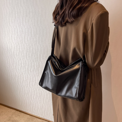 Shoulder Bag Big Bag Pillow Bag Leather Women Bag Ladies Messenger Bag