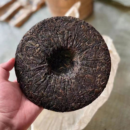 357g Yunnan Old Pu'er Raw Tea 2003 Hualian Aged Pu-erh Raw Tea Puerh Cake Tea