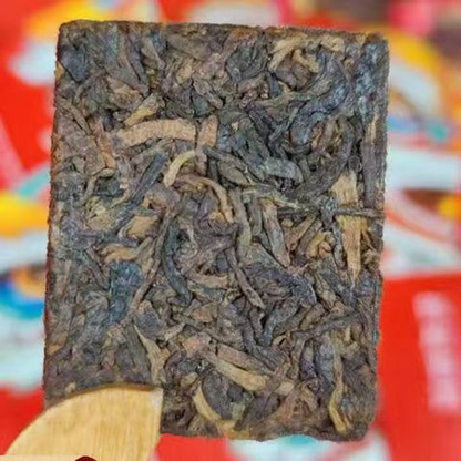 150g Tangerine Peel Ripe Puerh Tea Mini Package Pu'er Tea Brick Pu-erh Black Tea