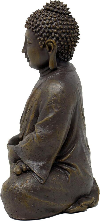 Buddha Statue Meditation Resin Table Top Figurine Home Feng Shui Decoration Gift