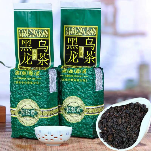 250g/Bag Oil Cut Black Oolong Tea Vacuum Package Roasted Tea Chinese Black Tea