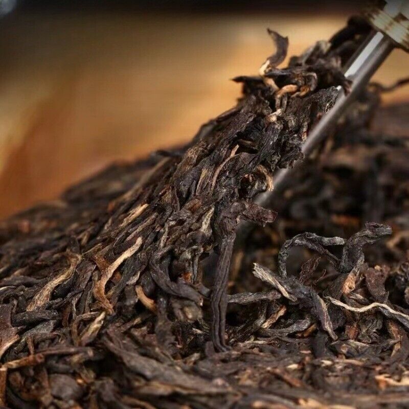 357g Yunnan Qizi Pu'er Cake Tea 2001 Banzhang Old Pu-erh Raw Tea Sheng Puerh Tea