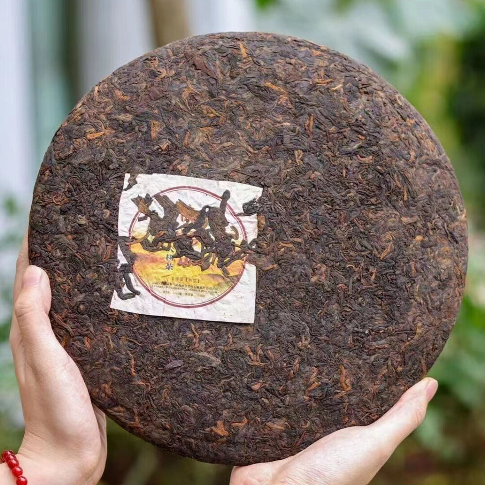 1000g 2008 Old Pu-erh Ripe Tea Cake Nan Nuo Mountain Aged Puerh Cooked Cake Tea